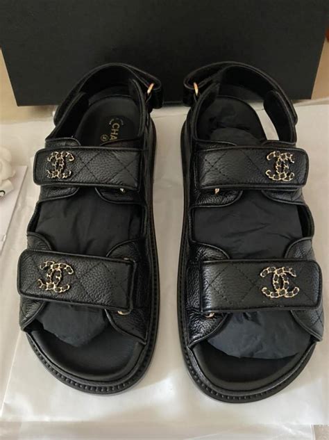 chanel daddy sandals|dad sandals zara.